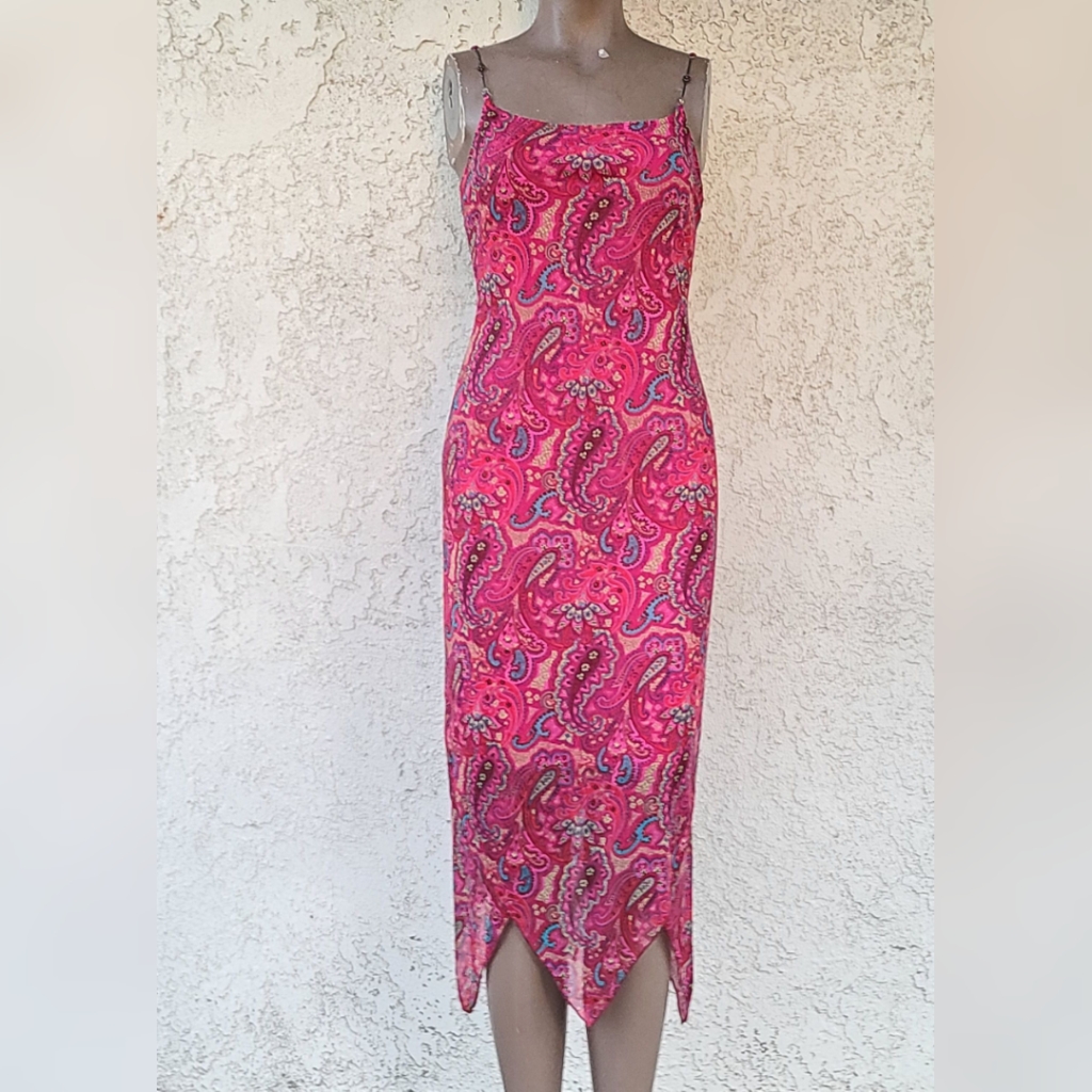 Boho Sphagnum Hankerchief Dress